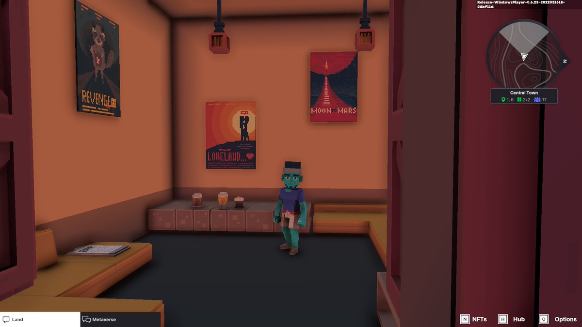 proofart's tweet photo. @TheSandboxGame Done
Let's go back to Central Town! 🏃 #sandboxFam https://t.co/kGP84CZRku