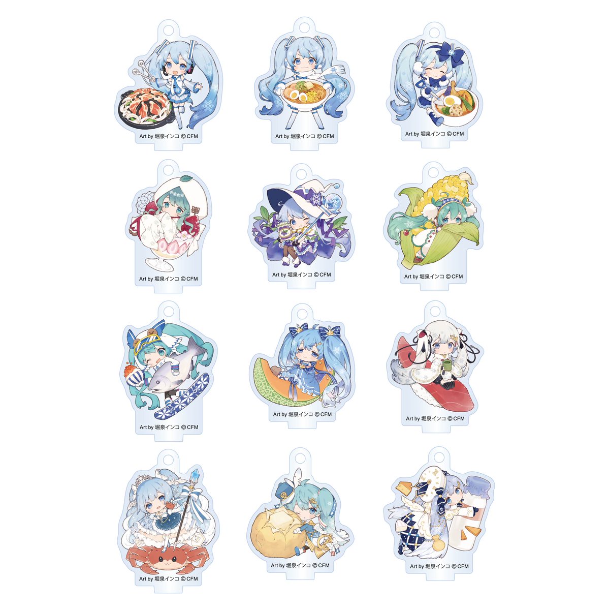 雪ミクスカイタウン限定 パッケージアクリルキーホルダー 雪ミク公式（初音ミク） on X: 