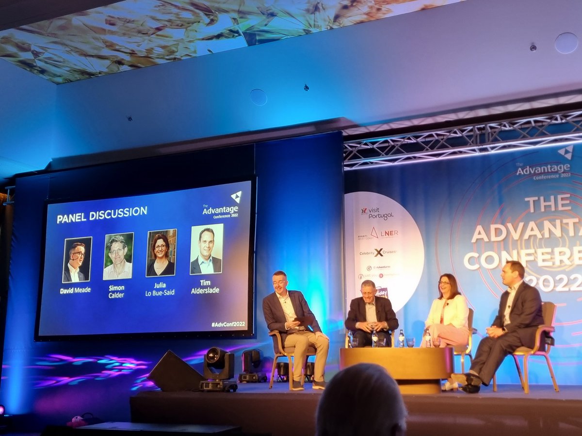 A poignant look back on the strength &amp; resilience of <a href="/AdvantageHQ/">Advantage Travel Partnership</a> leaders and members BUT the forward thinking, passionate discussion around what lies next is inspiring.

<a href="/jlo_said/">Julia Lo Bue-Said OBE</a> <a href="/SimonCalder/">Simon Calder</a> <a href="/DavidMeadeLive/">David Meade</a>