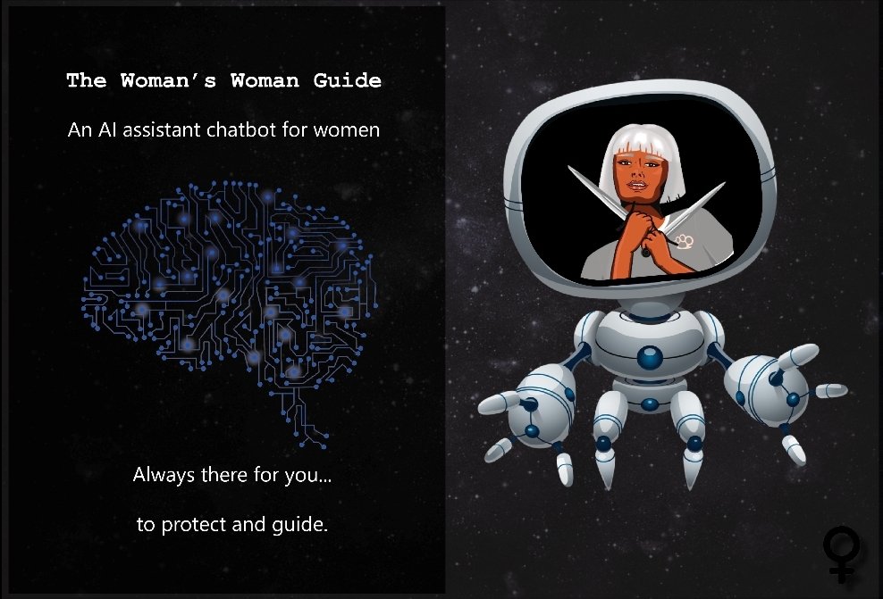 DesmondDessi's tweet photo. An AI assistant Chatbot for Women. Attends To Emergencies, Women Abuse(Connect you to relevant Authorities From Your Country), Information On Careers you want to pursue, Vacancies on Web3 Jobs, Social Media Chat Rooms to Meet Other People. @WomenandWeapons
#WAWIPContest https://t.co/zp0YDS1NA1