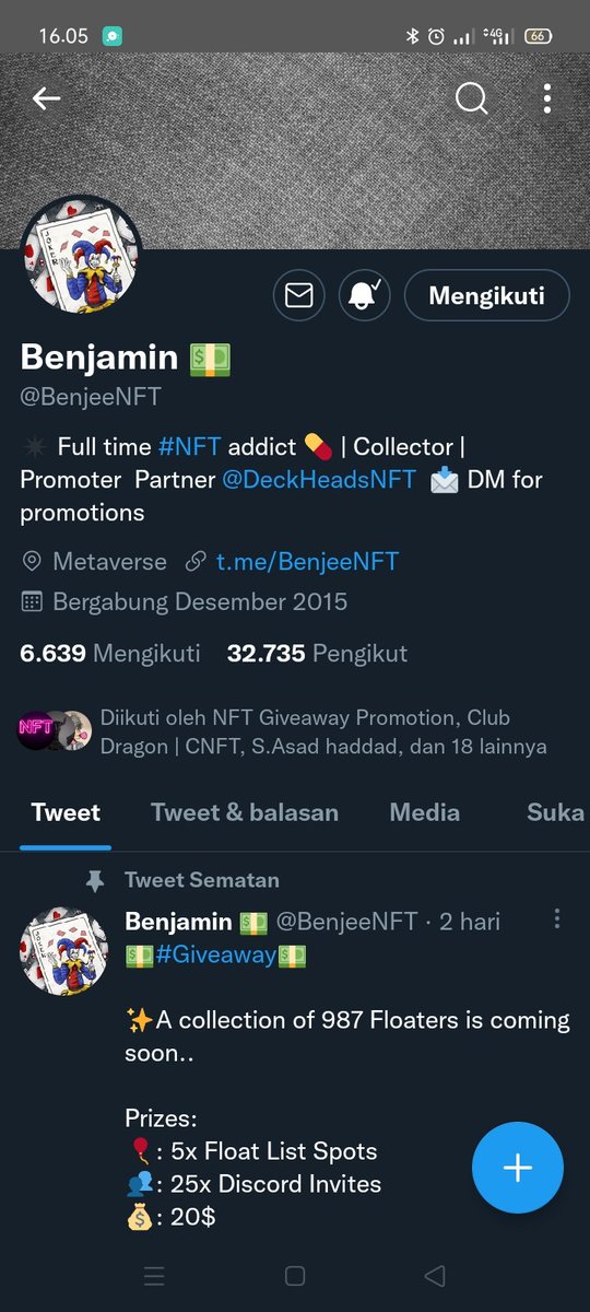 HolkiSheba's tweet photo. @BenjeeNFT Notis always on sir 🔔 https://t.co/9yR454wzgC