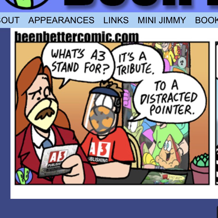 beenbettercomic's tweet photo. Late night update and new @PublishingA3 explanation!
https://t.co/pvJKbCoTfI
#beenbettercomic #comicstrip #webcomics #a3publishing https://t.co/E9zIuVmNU9