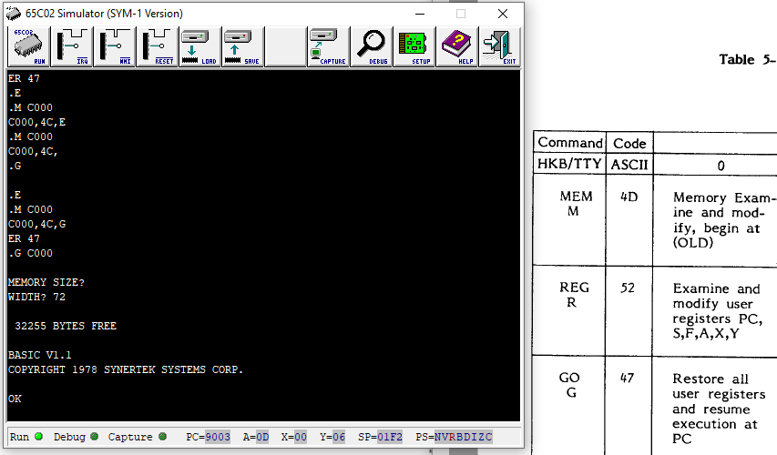 masterhit's tweet photo. Just found this SYM-1 Emulator. I didn't know this is existing. WOW.
#SYM1 #PAL1 #KIM1 #65o2 #mos6502 https://t.co/1XpQDehRW8