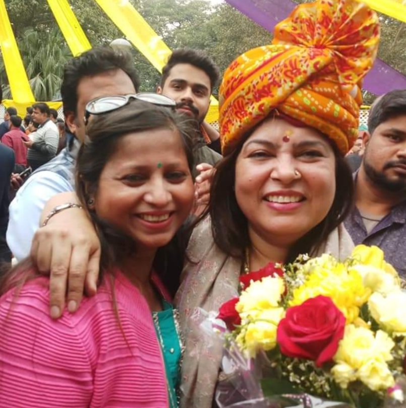 pujasinghbjp's tweet photo. You are my inspiration and so many. Happy birthday Ma'am. We love you so much. Thank you for always making us proud,you are the true essence of a Boss lady, mentor and role model.beautiful inside and outside. @M_Lekhi #HappyBirthday #HappyBirthdaylekhiji @MinOfCultureGoI https://t.co/qtxZLHWb8f