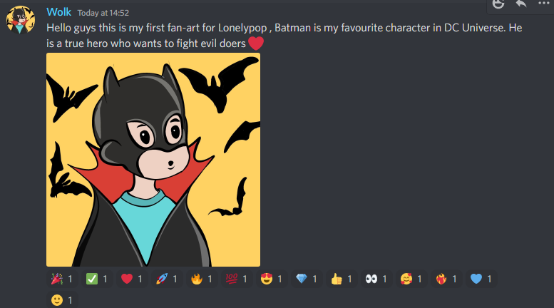 FoogieNFT's tweet photo. Congratulations #Wolk#1438 for winning the Movie Quiz Game today at Movie Channel! 

Thank you for participating my friend 🥰

This is my little gift for you, I hope you appreciate it. Keep it up! Stay safe, spread Love and Goodvibes always!💗💗💗

@LonelyPopNFT https://t.co/XRhzgF1ukC