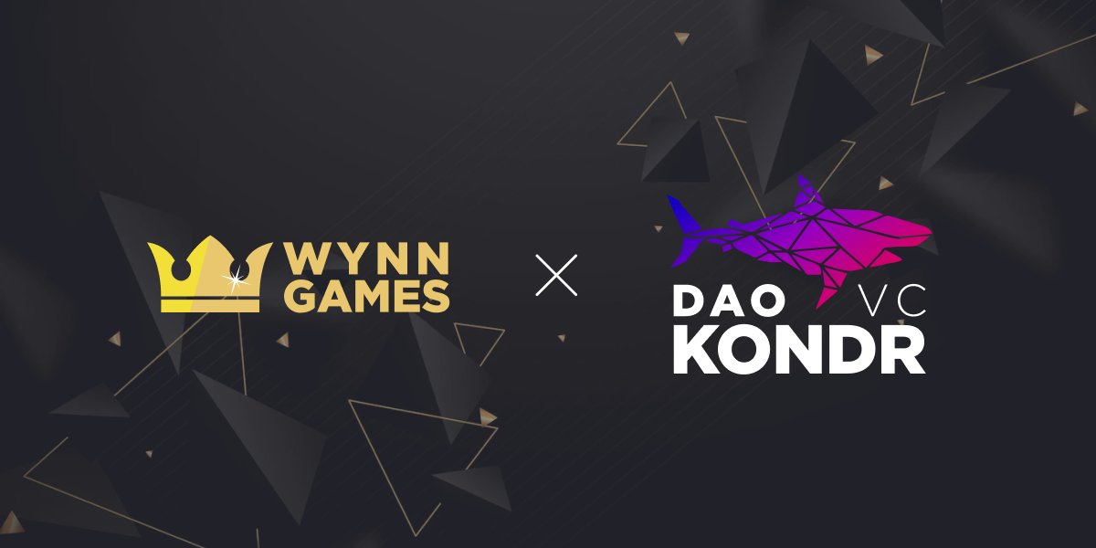Greetings all
We are pleased to inform you about a strategically important partnership with DAO Kondr VC
Read more here:
t.me/WynnGamesGroup…
#WynnGames