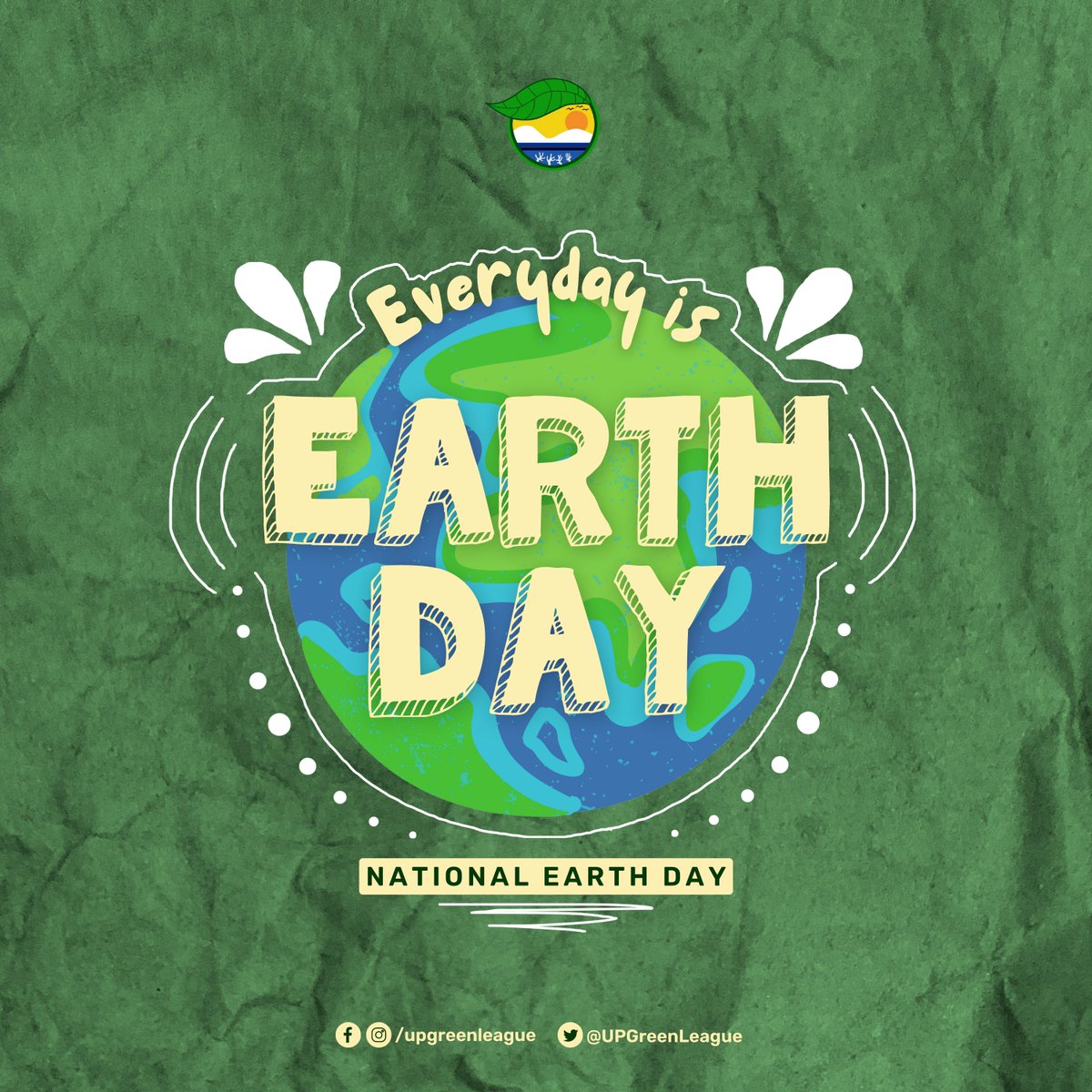 UPGreenLeague's tweet photo. Last week, we celebrated Earth Day!
Read more: https://t.co/gcw6cVbonX
#EarthDay2022
#LetTheEarthBreathe
#ProtectRestoreConserve https://t.co/YUj5JZScxT