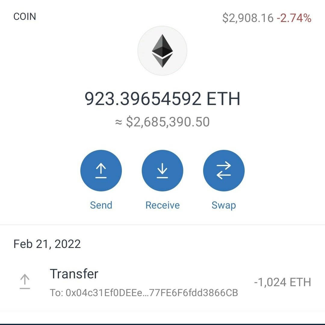 AndroidNft's tweet image. $6000 in $ETH to the first 5000  people who follows and retweets! 

Drop your #ETH wallet address💵
