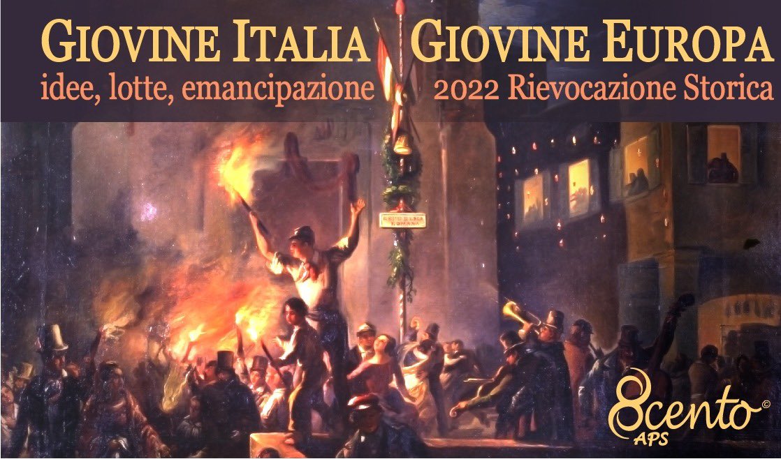 8cento_org's tweet photo. Parte la nuova e ricchissima Rievocazione Storica 2022 di 8centoaps!
25 appunti da maggio ad ottobre.
Tutti i dettagli sul nostro sito: https://t.co/14nuuzigLt
Iscriviti ai nostri social 
#rievocazionestorica #museodelrisorgimento #giuseppemazzini #bologna #certosadibologna https://t.co/OmggnJv9Ci