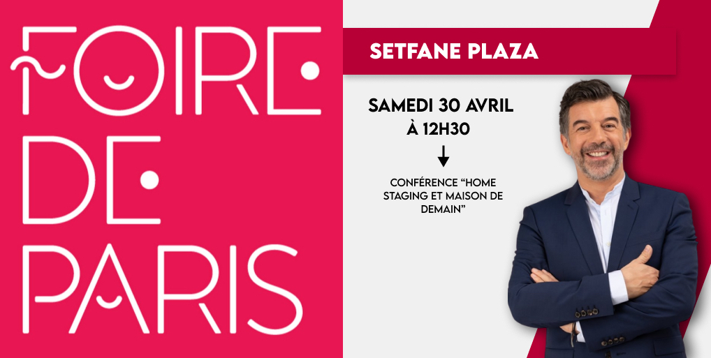agrip2703's tweet photo. Ne manquez pas Stéphane Plaza pour sa conférence à l'Atelier Maison dans le Pavillon 1 🏡 ! https://t.co/Z2PZhoh9gG