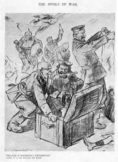 ルイ・ラーマーカース (1869 – 1956)
第一次大戦でのプロパガンダ作品 
