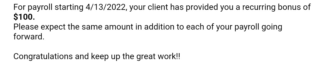 roxxxxxxx_'s tweet photo. Haaaay grabe salamat po Lord πππ
4 months pa lang ako sa work pero may ganitong increase na kaagad. π₯Ίπ
#BestClientEver https://t.co/u4btw3c3l1