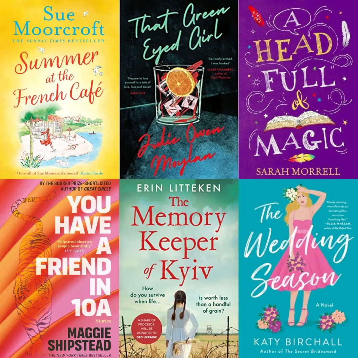 ByYourBedside's tweet photo. I've read 21 books in April; 18 advanced copies and 3 gifted. Thank you to all authors and publishers tagged. 

It's been a mix of thrillers, memoirs, rom-coms and fantasy and it's been superb.

#monthlywrapup #bookblogger #gifted #bookreview #Aprilbooks #readingcommunity #ARC https://t.co/lKeoPuET9Z