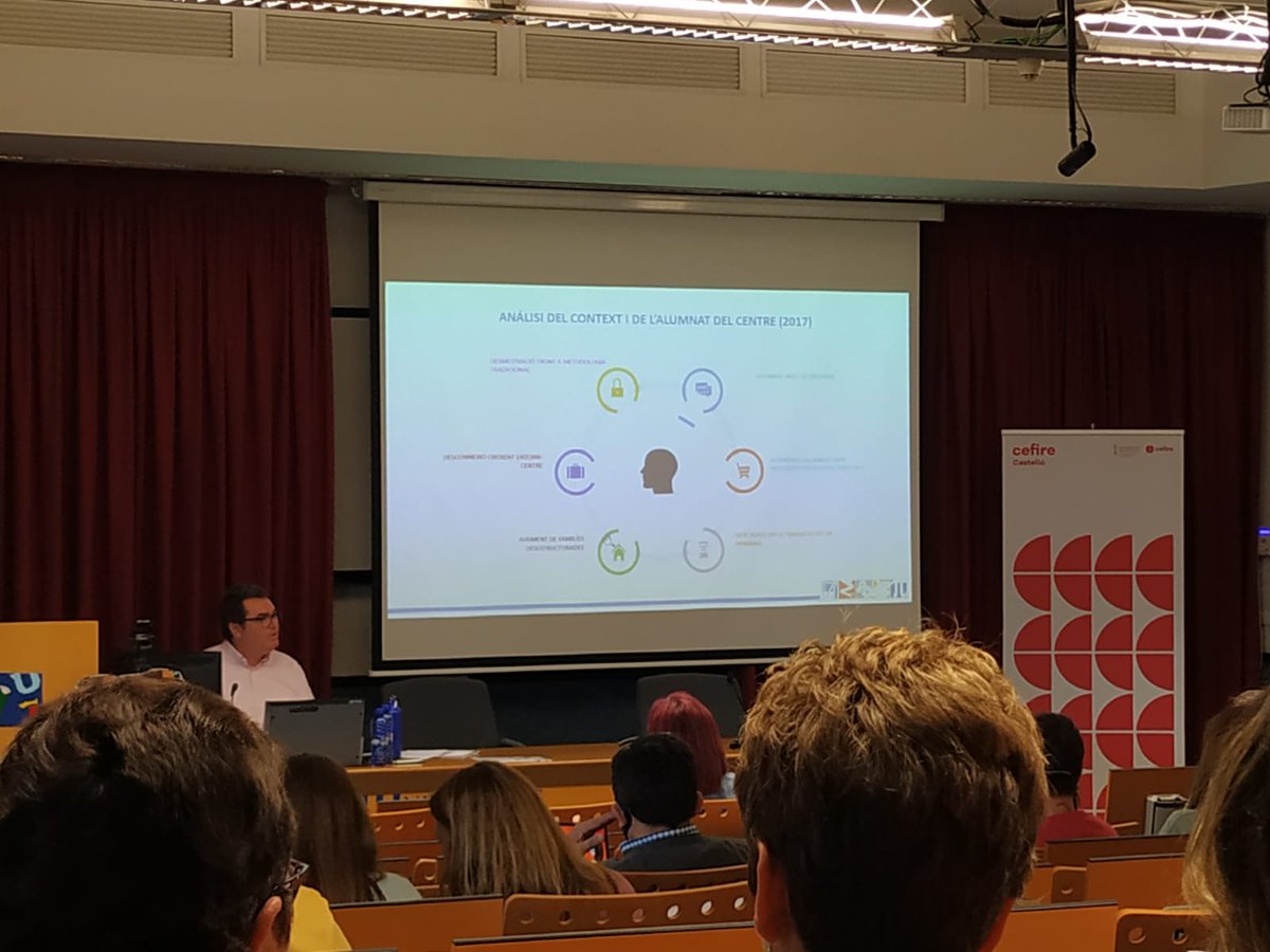 jemarvar's tweet photo. Moltes gràcies al #CEFIRECastelló per convidar-me a les Jornades Un pas endavant i poder explicar el procés de transformació iniciat a l @IES_Andreu en 2017.
#EquipsImpulsors #TransformacióEducativa
@GVA_Cefire @GVAeducacio @Sonipower @davgondev @Mjopuchol https://t.co/1vfn6iY80L