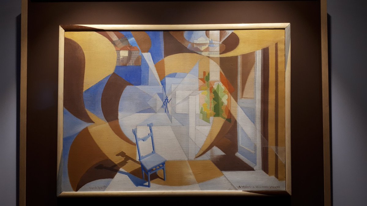 gmsivieri's tweet photo. La grandezza di Giacomo Balla, ben oltre l'etichetta di futurista, è clamorosamente evidente nelle magnifiche opere della collezione di Banca d'Italia, meritoriamente visibili a Milano fino a oggi. Senza dimenticare la contemporanea  mostra a Bottegantica @AlleyOop24 https://t.co/6ibiDaka3h