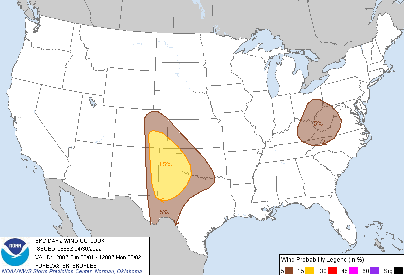LimWeather's tweet photo. D2: #EnhancedRisk for NW #Texas. NE #NewMexico and NW #Oklahoma. #Tornado risk is at 5%, damaging #wind risk is at 15%, but SIG #hail will happen in #Colorado State as well, with a 30% risk in the ENH risk region. #NWSSPC #TXwx #NMwx #COwx #OKwx #USwx #wx #wxtwitter https://t.co/66vxM9KaVi