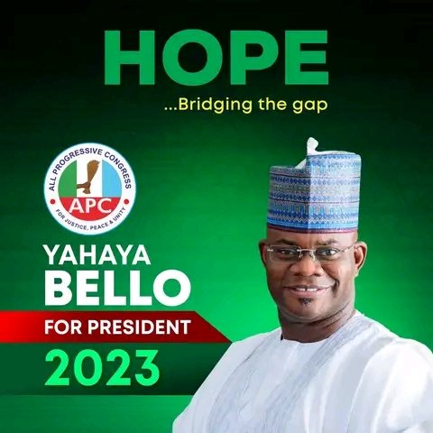 Brace up for the next big Masquarde, prepared to be an answered prayer to Nigerians. He is undoubted the only gap bridger💯 Is either Bello or no one else #YahayaBello #Hope23