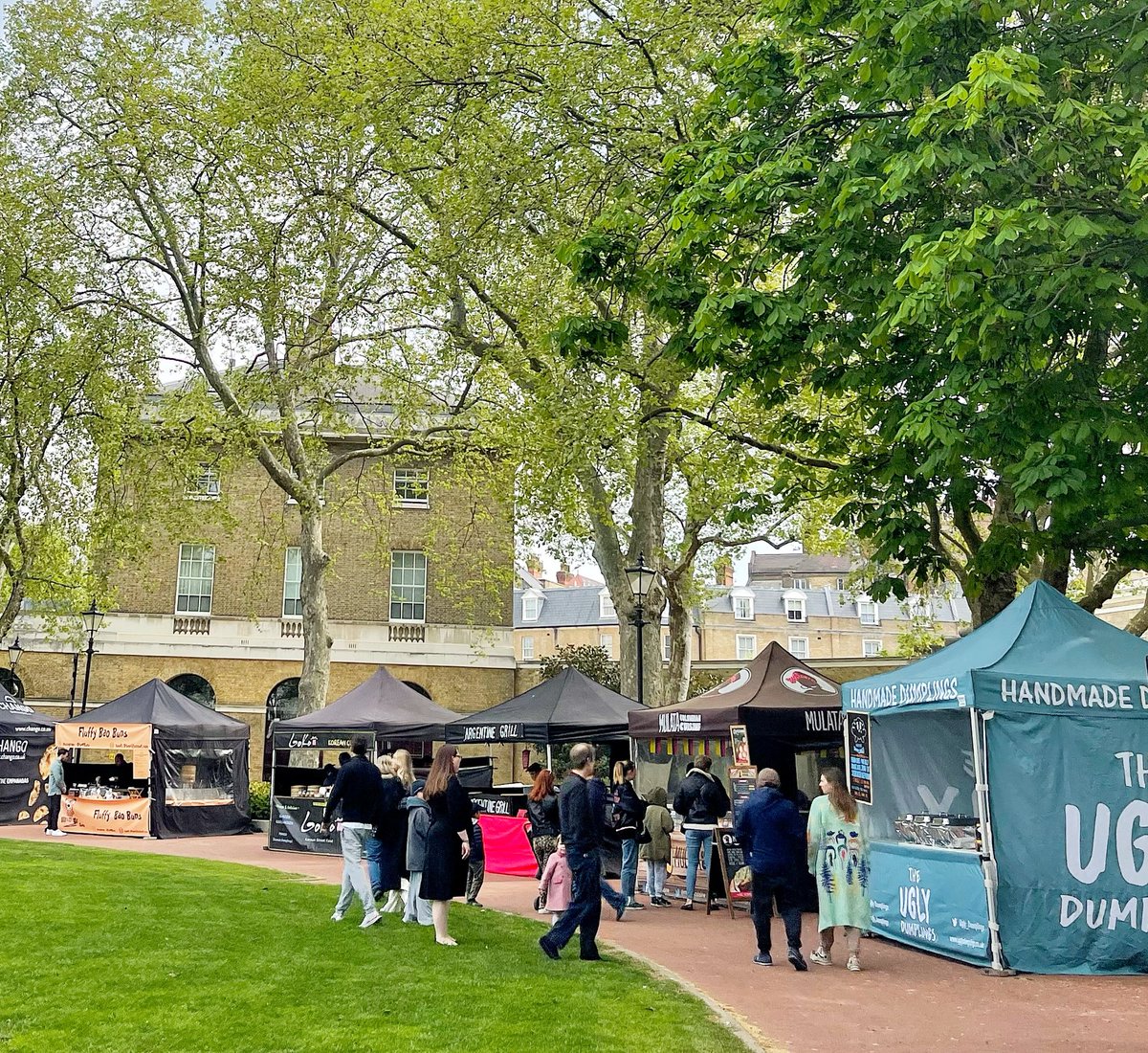 Good morning from our Fine Food Market. Would you like to know who’s here today? partridges.co.uk/foodmarket