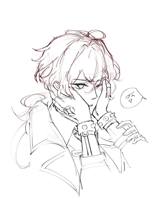 some diluc doodle 
