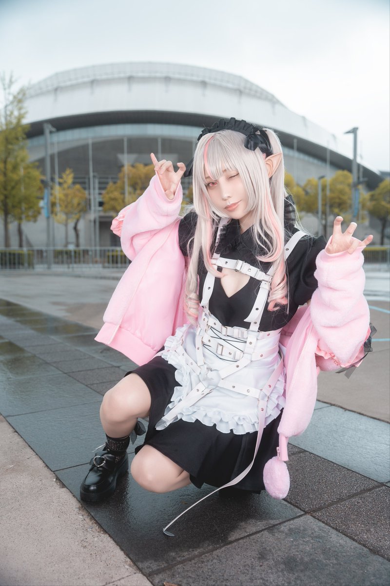 にじさんじの魔界ノりりむちゃんのコスプレしてました🍼 #超会議2022