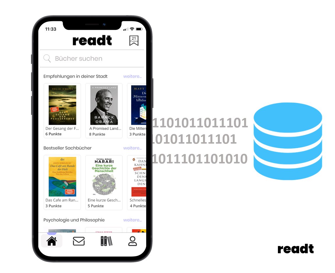 Bücher in deiner Stadt leihen und verleihen - Bald ist es soweit😊 

Unser zweites Projekt Update ist dieses mal etwas technischer. 👨‍💻📱

readt.app/posts/projekt-…

#bücher #readt #lesen #bücherwurm🐛 #leseratten #berlin #bibliothek #nachbarschaft