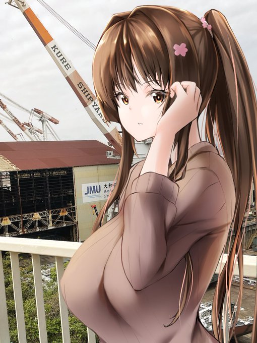 大和が生まれた場所で大和描いてみました
呉初日からもう一週間早いなぁ… 