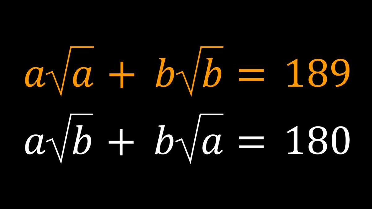 SyberMath's tweet photo. Solving A Nice Radical System in Two Ways
#ChallengingMathProblems #RadicalSystems
via @YouTube @Apple @Desmos @NotabilityApp
@googledocs @canva
https://t.co/VQ9jMe3F1G https://t.co/adx8eegDRs
