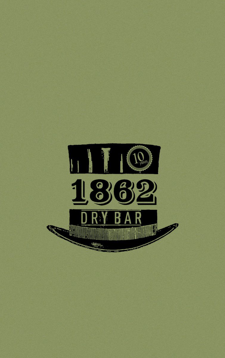 10 años de cocktails
#1862drybar