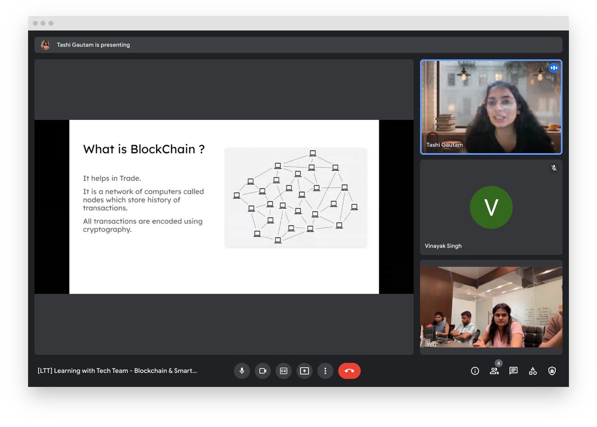 agprop_'s tweet photo. We're not a team because we work together. We're a team because we're growing together by learning from each other every moment

Meet @tashigautam, our #SDE #Intern who shared insights about #Blockchian &amp; #SmartContracts in the #RealEstate

#agprop #companyculture #teambuilding https://t.co/pq8TzlQEo5
