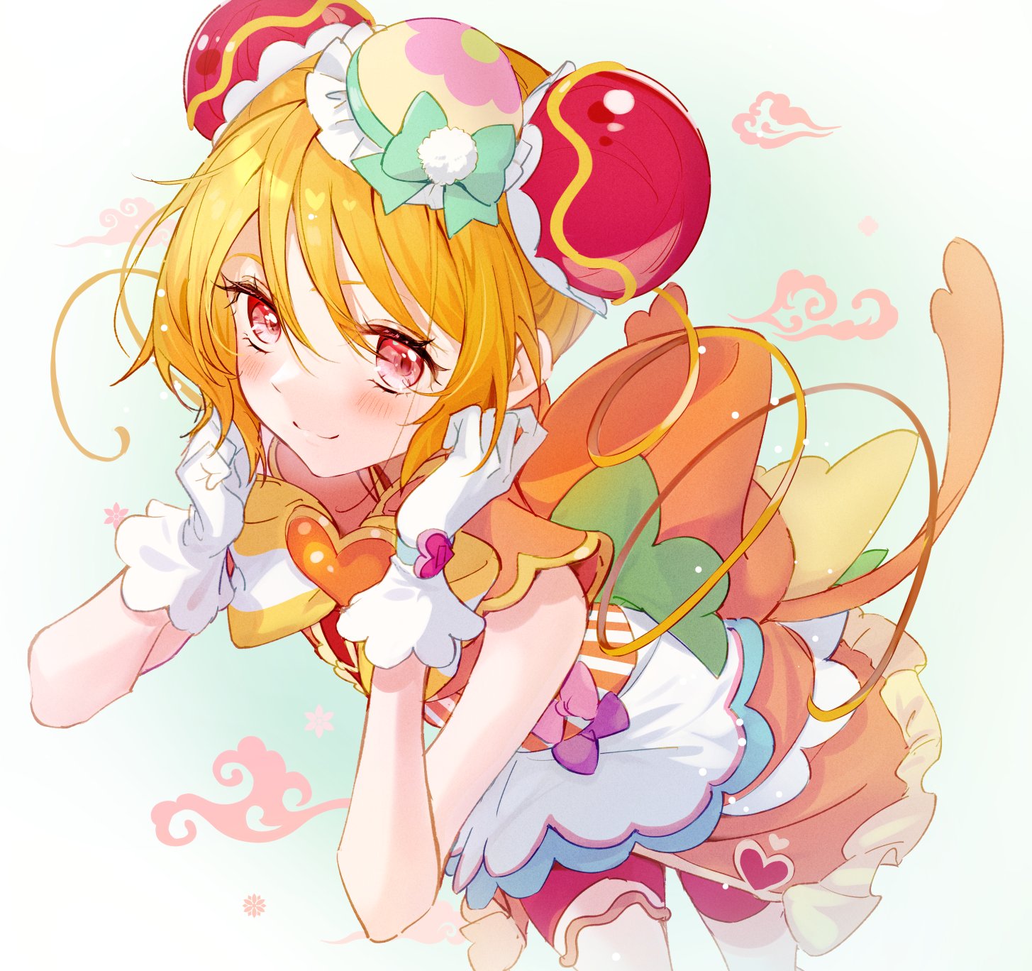 プリキュア キャンバスアート キュアヤムヤム デリシャスパーティプリキュア】アクリルアートボード『smile
