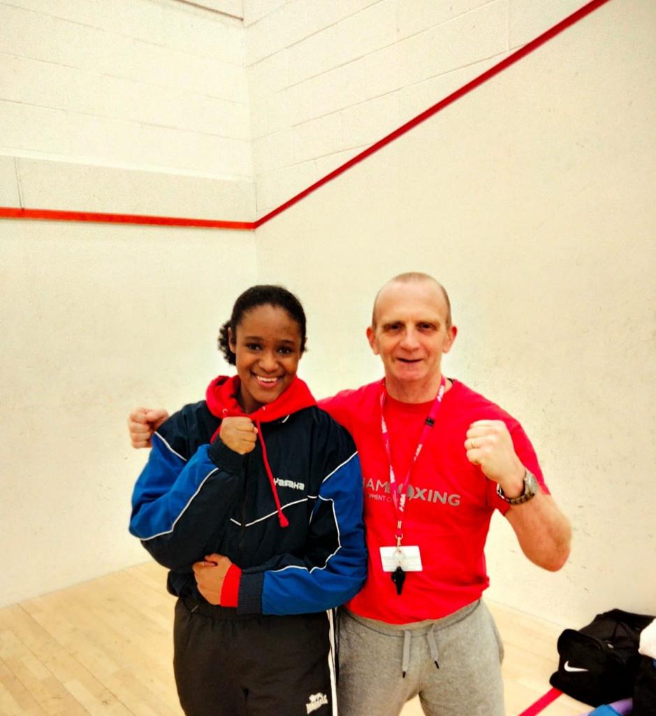oldhamboxing's tweet photo. Good luck to @Oldhamboxing Naomi Kalu who boxes in her first international contest in Sweden today.Whilst representing the North West Counties in what is a double header tour over the weekend. #Oldhamboxing #Northwestcounties https://t.co/CEDZm2fRBw