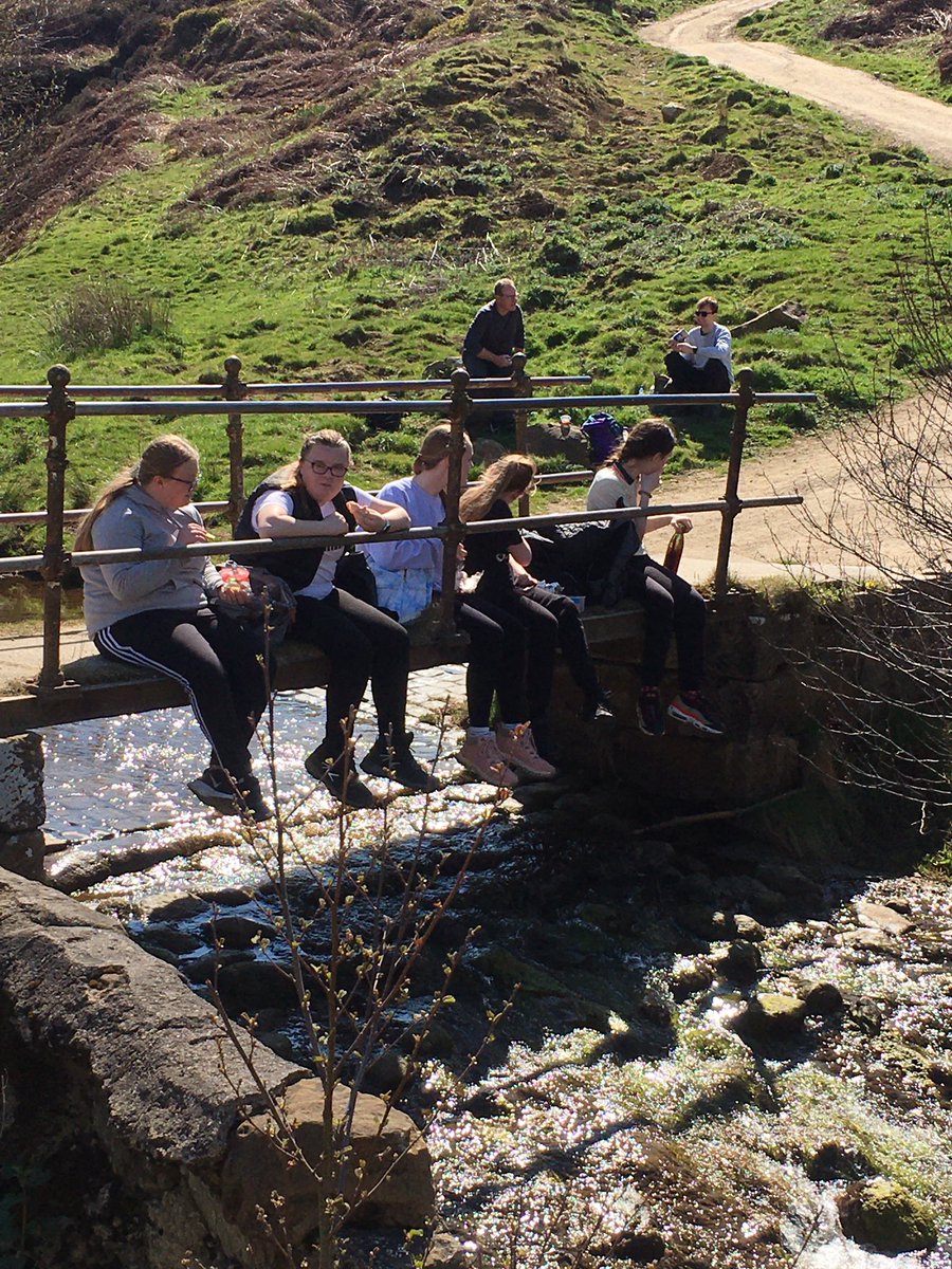 Lunch break at Sheepwash! <a href="/StHildsSchool/">St Hild's School</a>