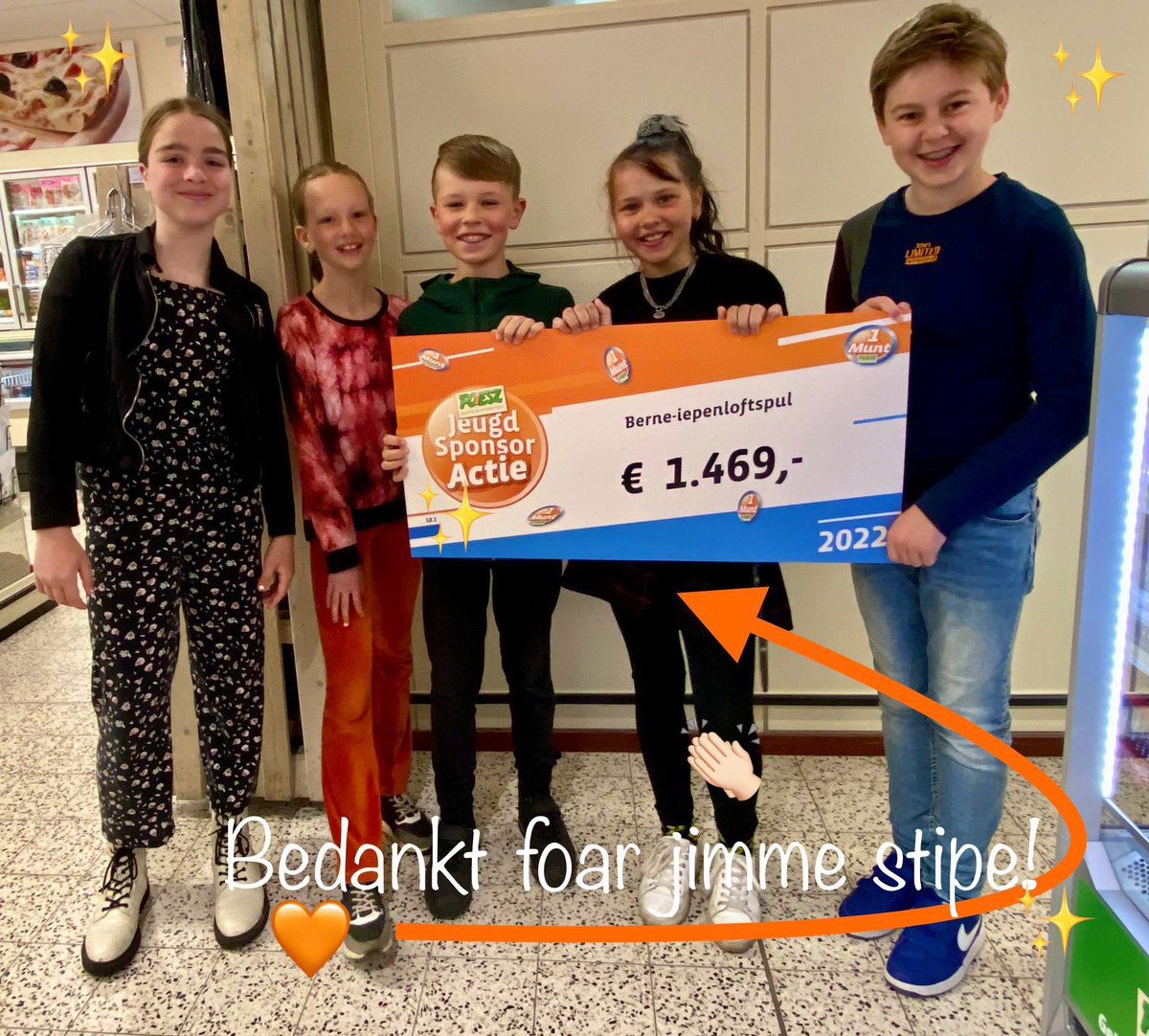 Tige Tige tank! <a href="/BISiepenloft/">BIS - Berneiepenloft</a> #Easterwierrum #jeugdtheater