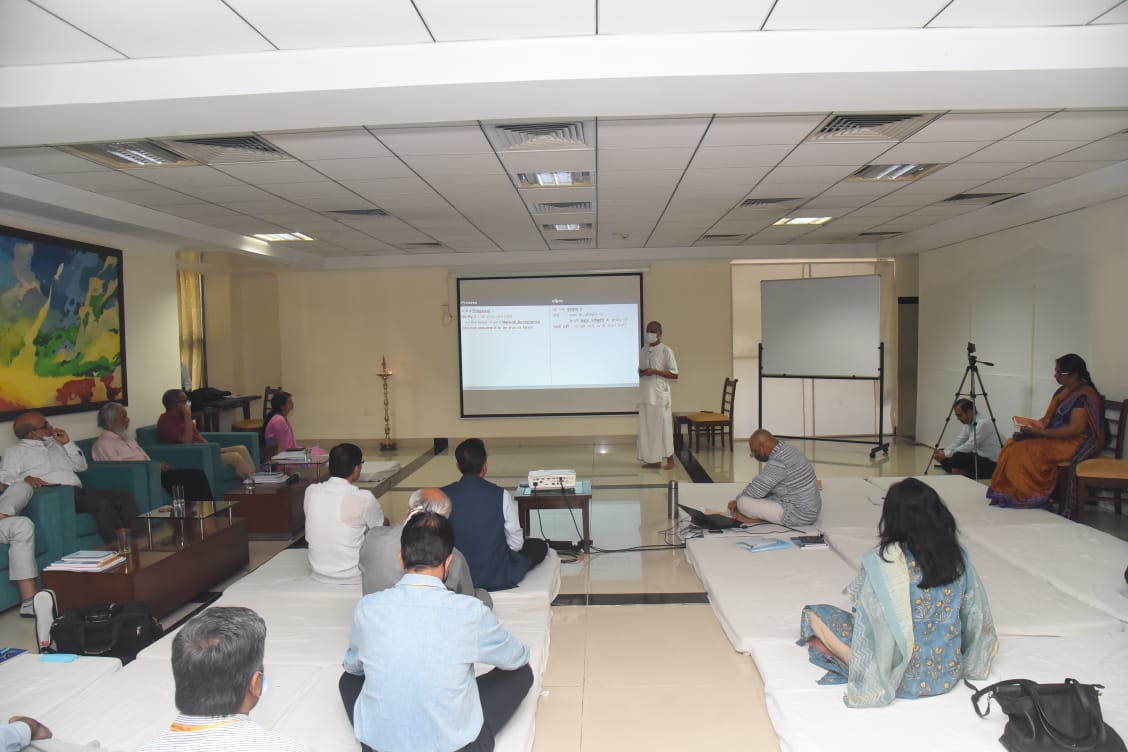 AICTE_INDIA's tweet image. #AICTEdge
1-day UHV workshop on #UniversalHumanValues for holistic #ValueBasedEducation: #Education for fulfilment of aspirations articulated in #NEP2020 held on 30Apr,2022 with #UGC&amp;amp; #AICTE leadership at AICTE hqr.,New Delhi.
@EduMinOfIndia @ugc_india @adsahasrabudhe @mamidala90