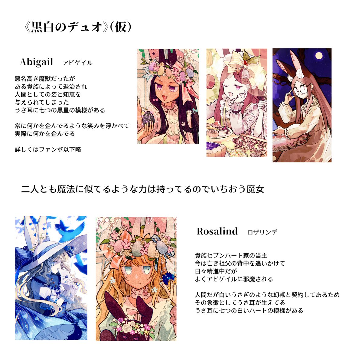 載せられる絵がないので出番が多いオリキャラのちょっとした紹介みたいなもん作った 