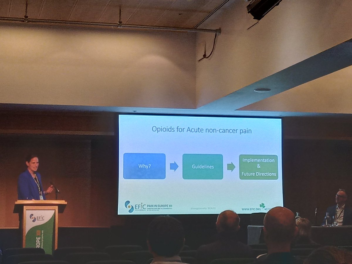 Dr Amy Donnelly (Consultant Pain Physician) "Guidance for Opioid Prescribing for Acute Non-Cancer Pain in Ireland" #EFIC2022 #IPS_21