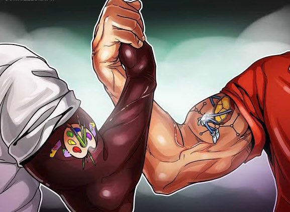 Tag an #NFT project that we need to do collaboration with.