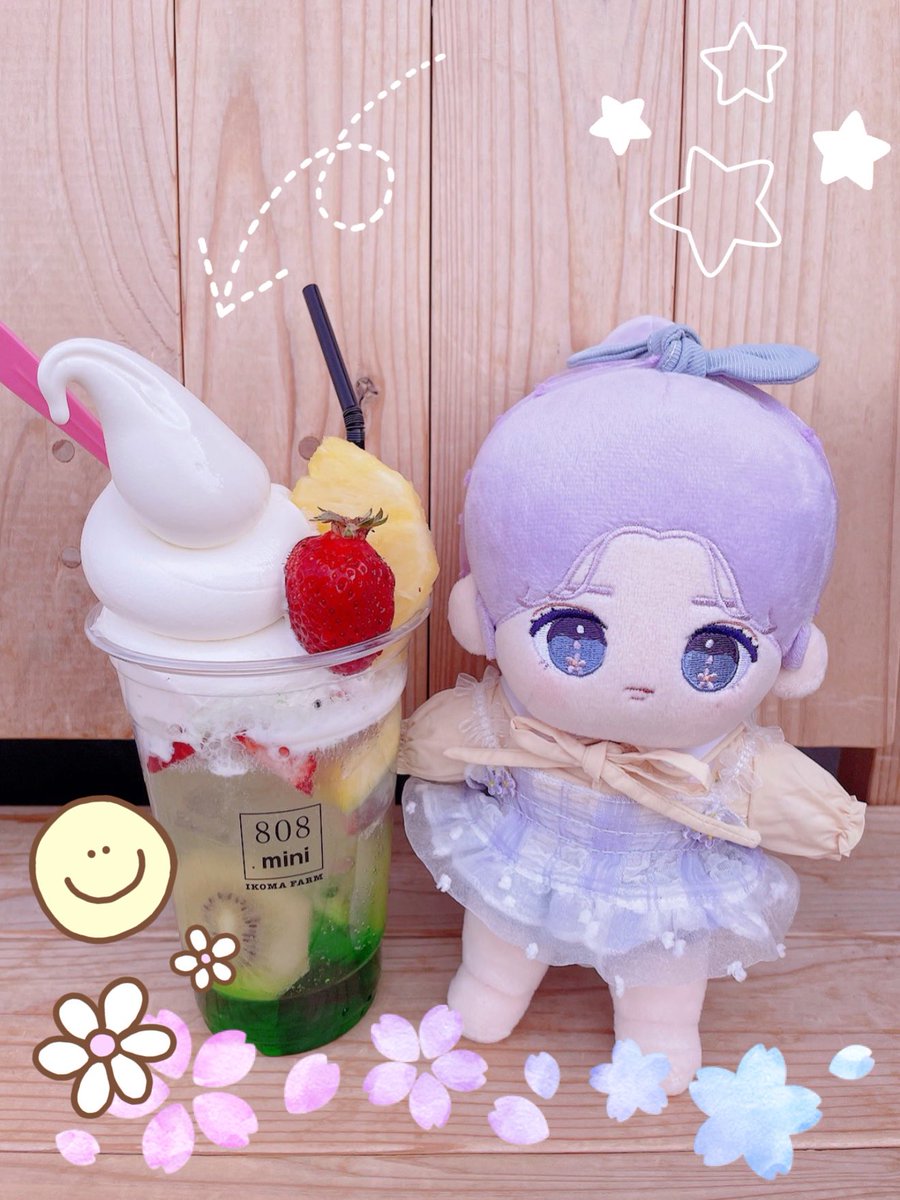 cherish_dolls's tweet photo. 今日はフロート🍨🍓🥝🍍🍈
#타임유　#iudoll https://t.co/2QSM7ZeMK3