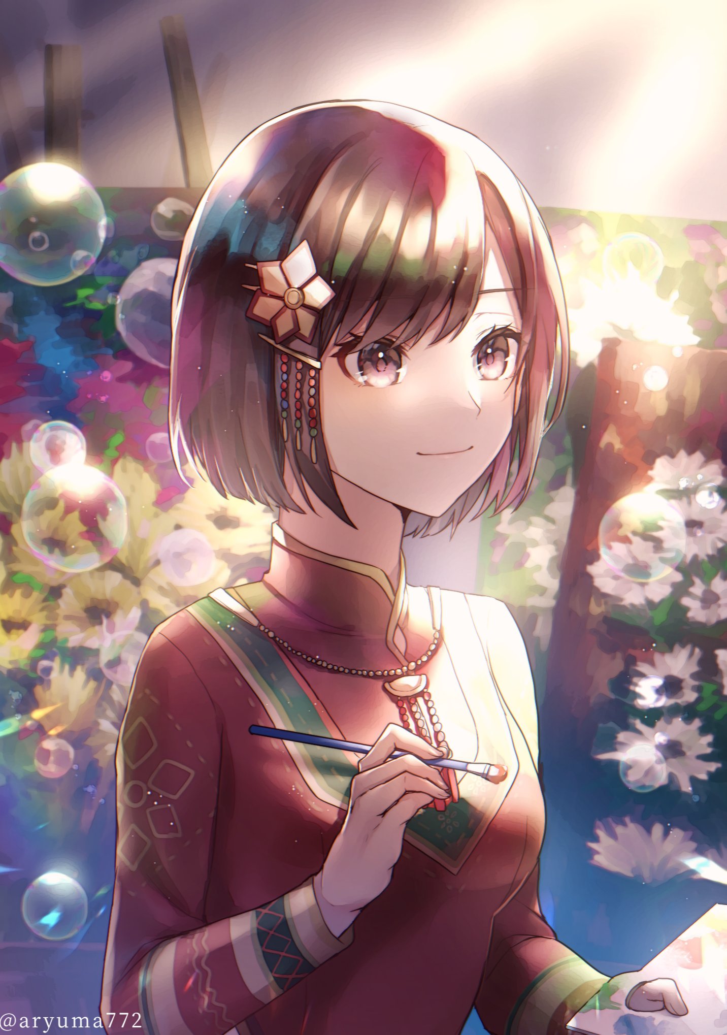 ✨うさねこ16✨　spirit forest　 手描きイラスト ✨うさねこ16✨ spirit forest 手描きイラスト ✨うさねこ16✨ spirit