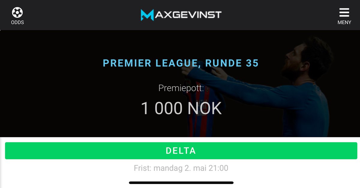 Maximumodds (@maxgevinst) on Twitter photo 