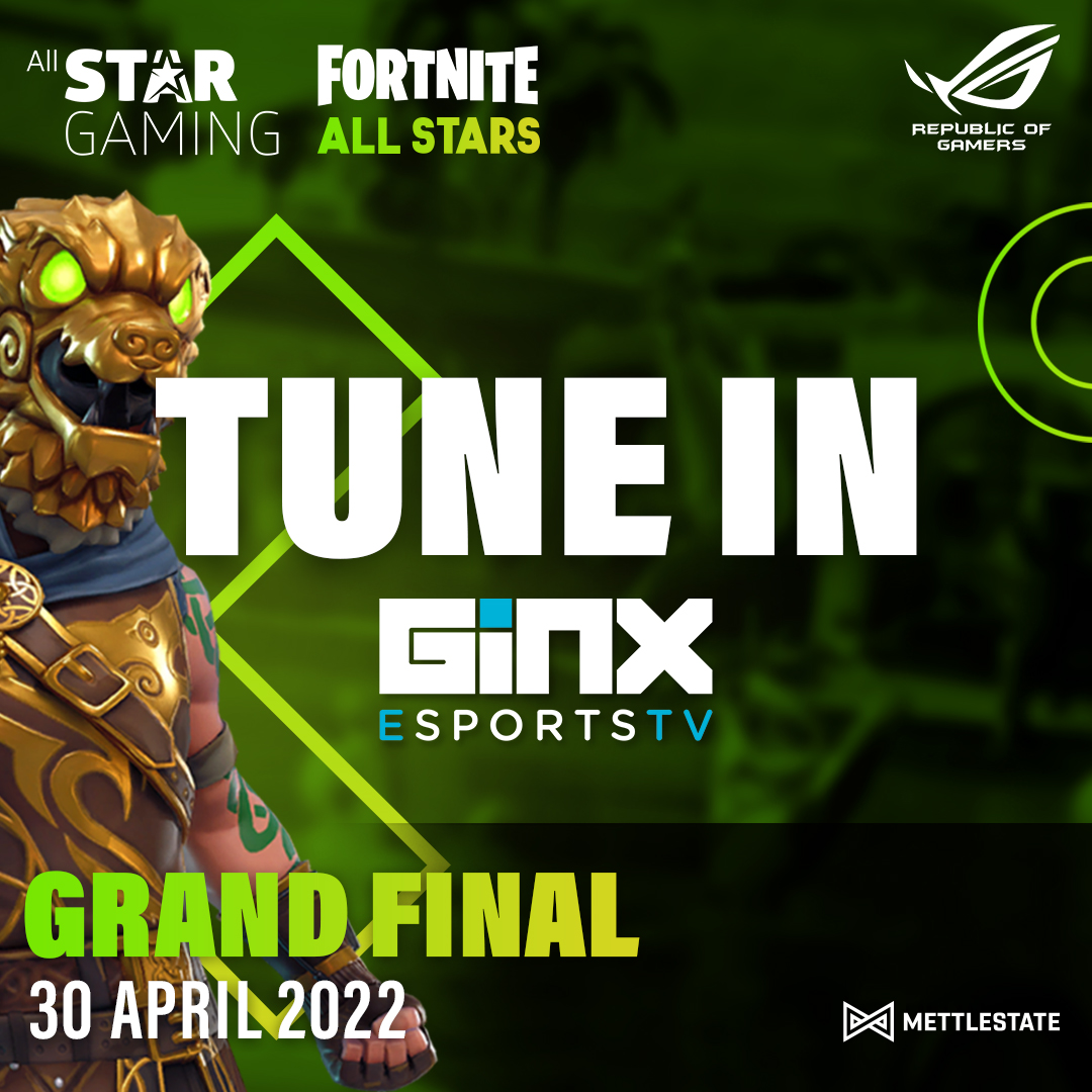 IncConnection's tweet photo. Tune in today at 13:30 on @DStv channel 127 @GinxTVAfrica 
 and catch all the Fortnite All Stars grand final action! 📺🤩💪🔥🚌

@Mettlestate  @ASUS_za 
#ICAllStarGaming #FortniteAllStars https://t.co/g8bOx3PxB1