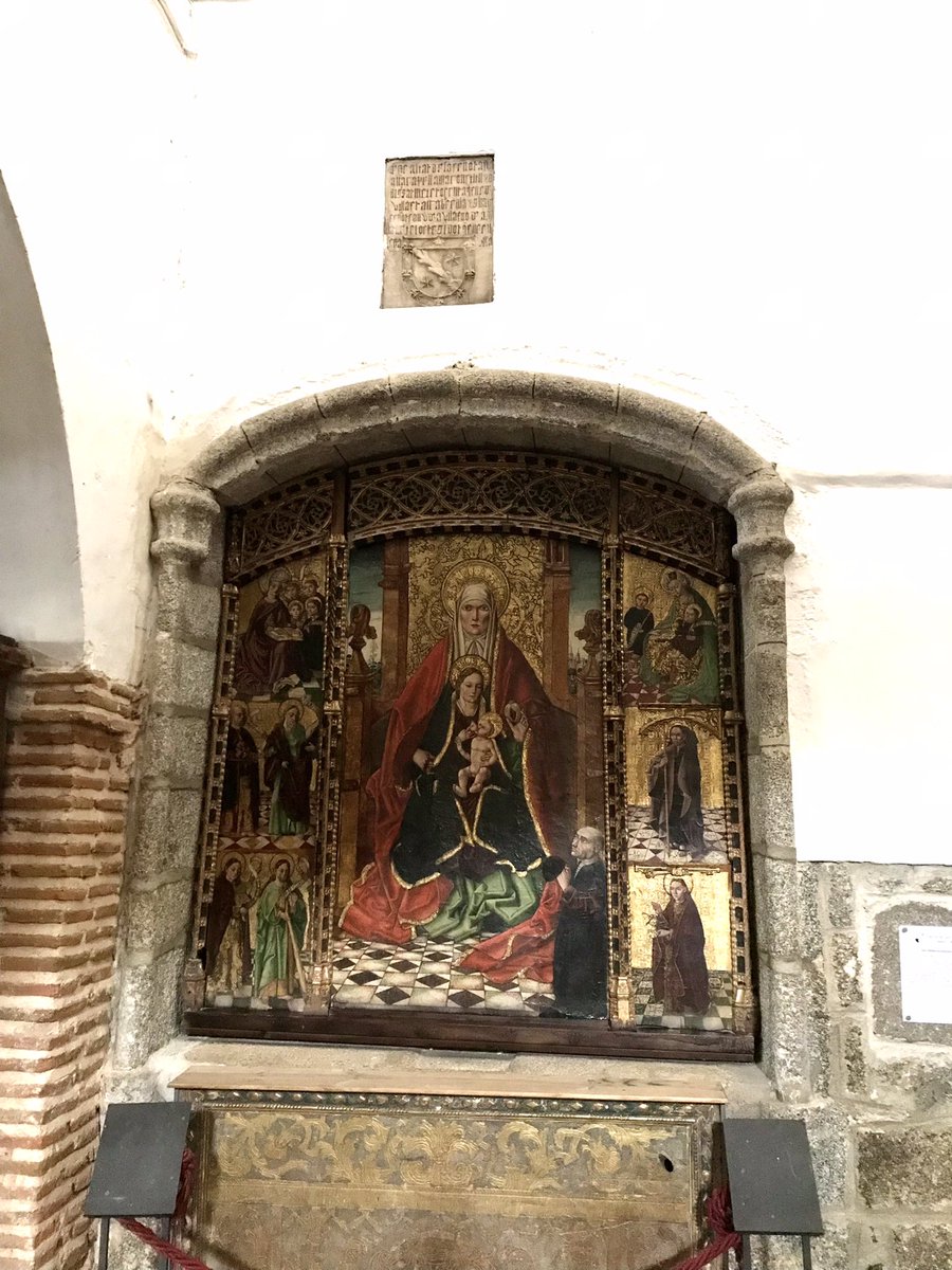 Más de Piedrahíta. Esta joyita de fines del siglo XV está en la Iglesia de la Asunción. Cuántas Iglesias se llaman así? cientos ??