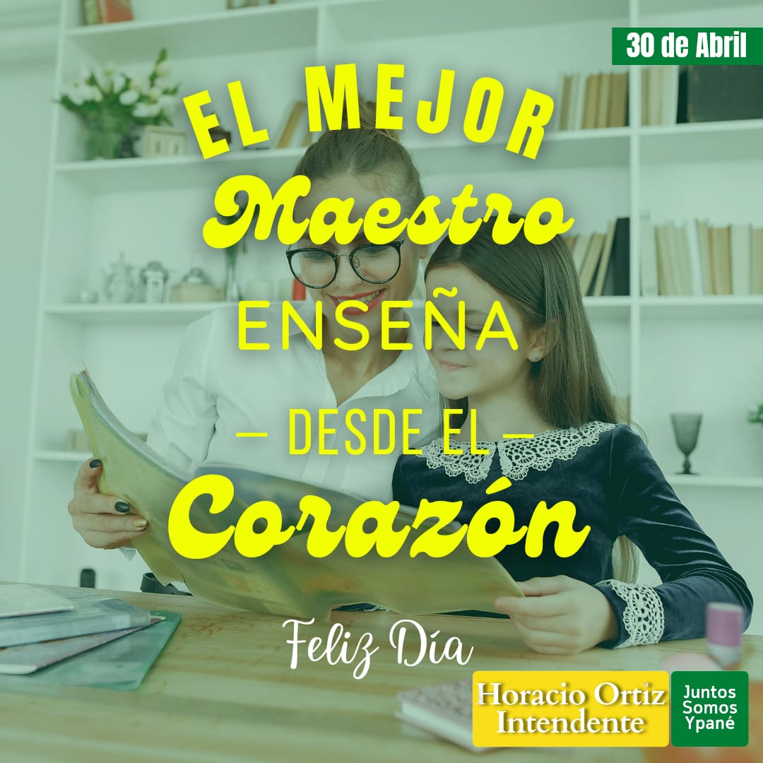 Horacioalbrecht's tweet photo. Expresamos nuestro reconocimiento por el esfuerzo que cada maestro pone cada día para formar a miles de niños, adolescentes y jóvenes. Cumplen los maestros uno de los roles más importantes para el desarrollo de la sociedad paraguaya. https://t.co/2I2lYeFiH8