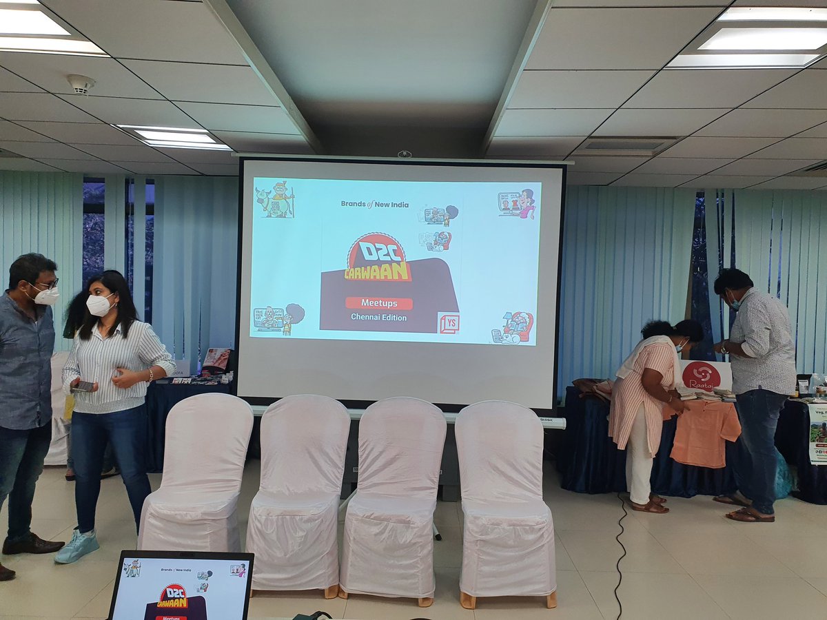 R_Induja's tweet photo. And here we start #ChennaiD2CCarwaan meet up with a full house 😀 #BrandsOfNewIndia #BrandsOfChennai
#TamilNaduStory https://t.co/bAnyzaIsq5