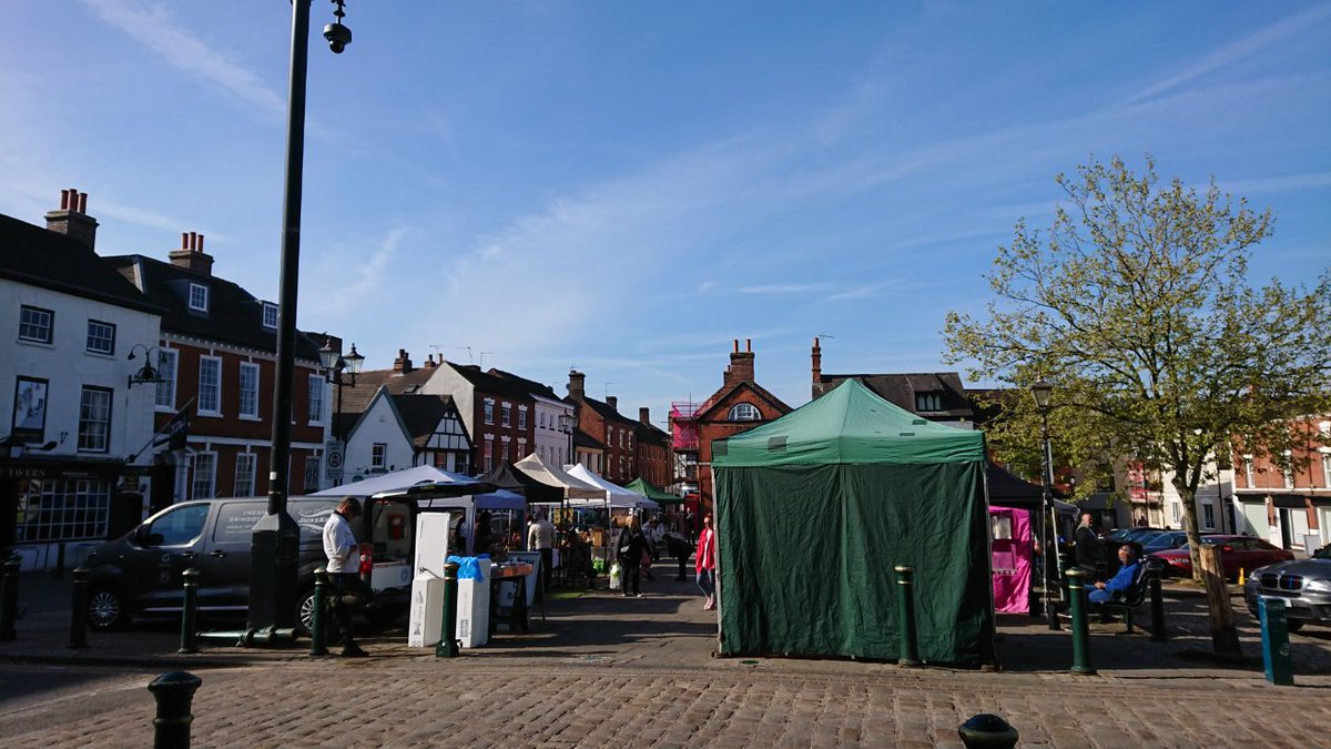Bambigoesforth's tweet photo. A quick visit to Alvertstone Market this morning. It's been there since Anglo-Saxon times. Positively Medieval. #history #usebydate https://t.co/ETUj6qW3aA