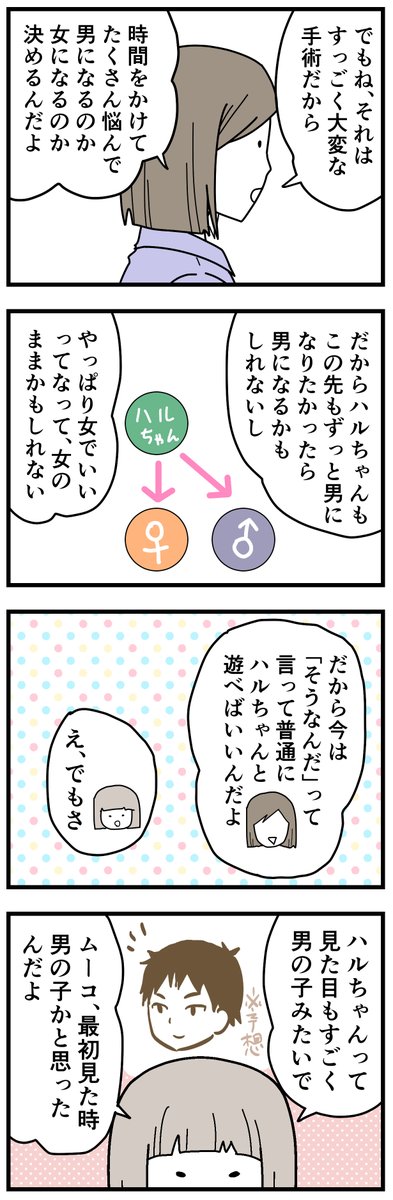 6歳娘にトランスジェンダーの話をしました1/2
詳しくはブログ記事にて
https://t.co/rjgi9YuCsh
#育児漫画 #トランスジェンダー 