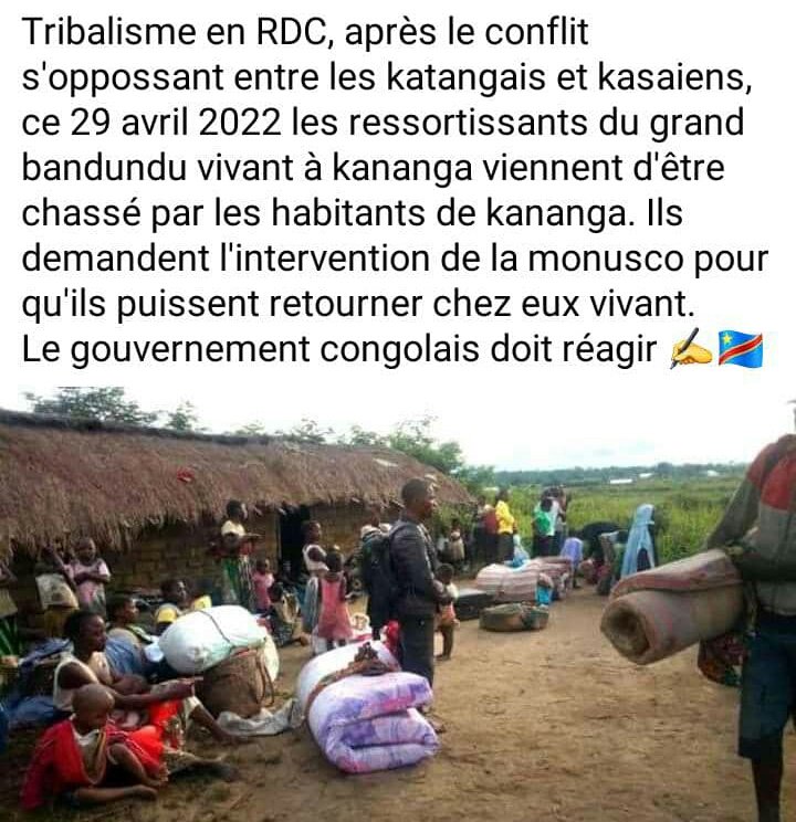 d_kitako's tweet photo. A cause des politiciens congolais, le tribalisme prend la vitesse de croisière dans mon pays. Il faut agir vite. 
Le kongo mérite mieux
Le gouvernement des profiteurs et incompétents voyez où vous nous amené.
@non au tribalisme
Congo fort
@d_kitako
@defenseur_des_faibles https://t.co/Jrz7ptQlm8
