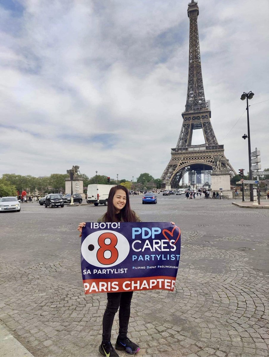 pdpcares's tweet photo. PDP Cares Partylist in Paris, France! Merci beaucoup sa ating Paris Chapter Leaders na si Nell Oliva and Emma Oliva at sa ating mga kababayan para sa suporta at pagmamahal!

PDP CARES PARTYLIST! Number 8 sa Partylist!

#PDPCaresPartylist #PilipinoDapatPaglingkuran #ParisChapter https://t.co/pOPPozVY3S