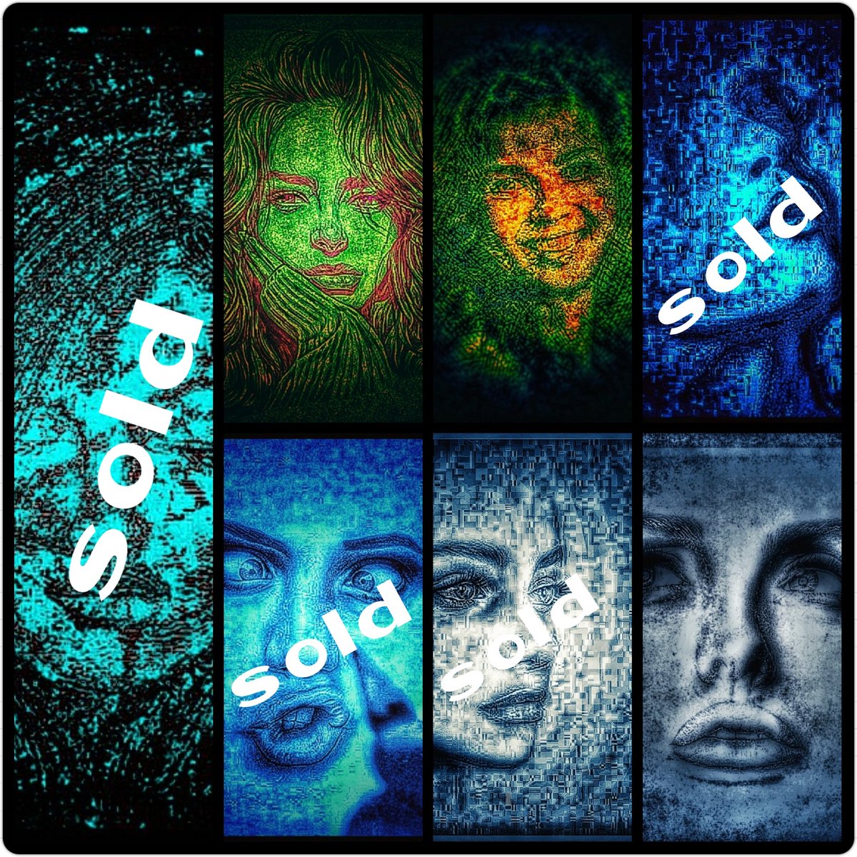 3 pieces left in the facial expression series this week, I created the facial representation art for different moods in life. You will love them.

✅ Check 👉 opensea.io/collection/fac…

<a href="/opensea/">OpenSea</a> #OpenSeaNFT 
Gas free
#NFTCommmunity #NFTdrop #nftcollector