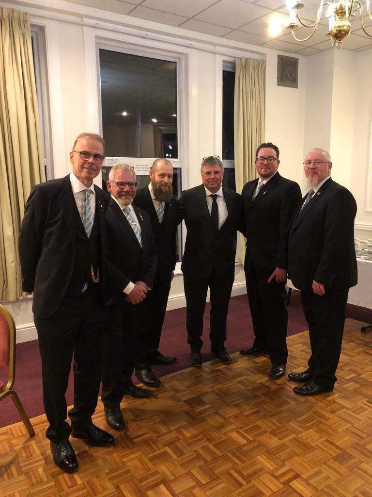 A Big #Derbyshire welcome to Jon Fletcher who was I initiated yesterday evening at the St Werburga Lodge #Derby. Congratulations from the <a href="/Porchway/">The Porchway Club</a> Club, for all New &amp; Young #Freemasons 
#DerbyshireFreemasons 🙌